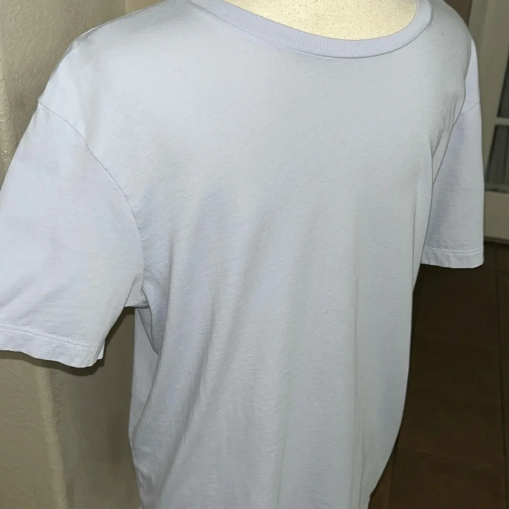 J.Crew light blue washed short sleeve crewneck T-shirt, Size L